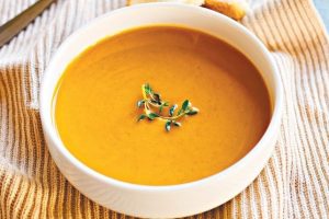 image of sweet potato and bean soup