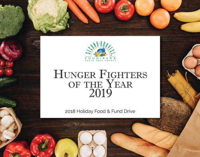 Hunger Fighter of the Year 2019 sign