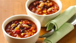 Mediterranean white bean soup