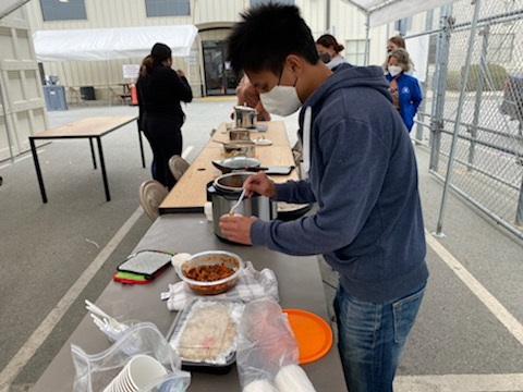 Sharing food during the pandemic