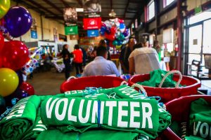 Agradecimiento a los voluntarios