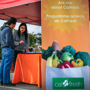 CalFresh booth