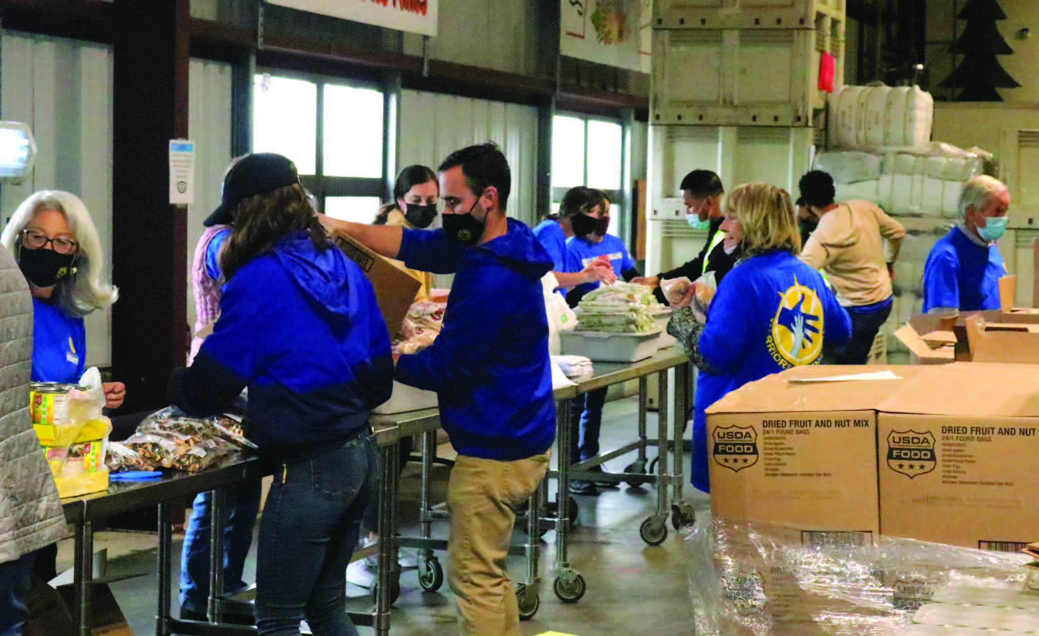 Volunteers at Second Harvest