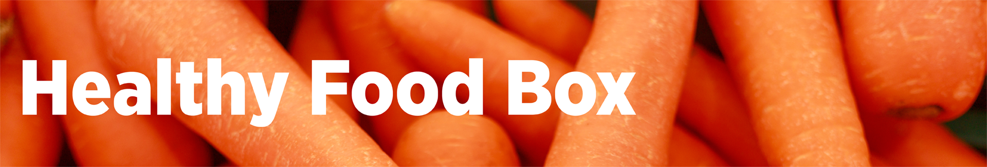 healthy food box header