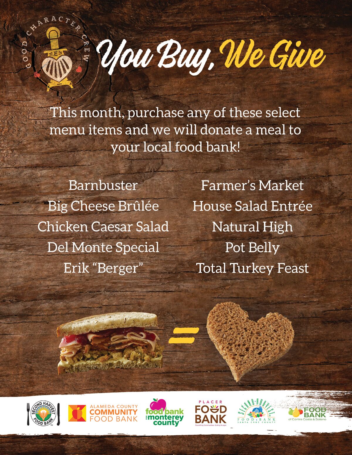 Erik's Deli December Food Bank Event Second Harvest Food Bank Santa